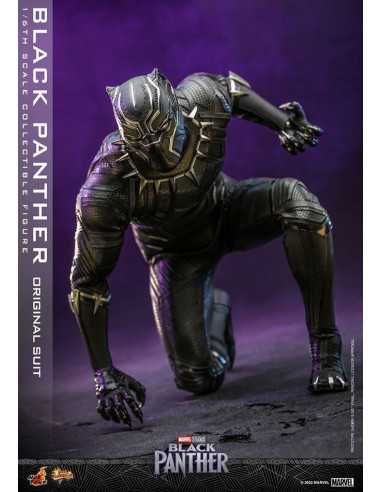 es::Black Panther Figura 1/6 Black Panther (Original Suit) Hot Toys 31 cm
