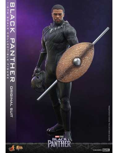 es::Black Panther Figura 1/6 Black Panther (Original Suit) Hot Toys 31 cm
