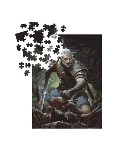 es::The Witcher 3 Wild Hunt Puzzle Geralt - Trophy