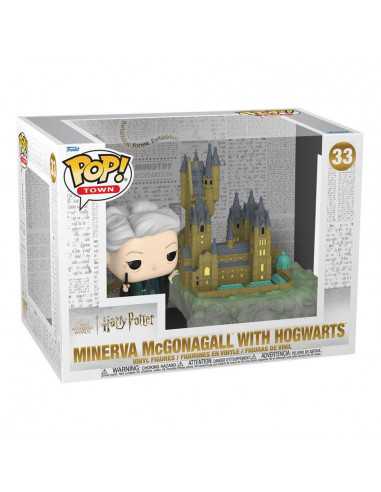 es::Harry Potter - Chamber of Secrets Anniversary Funko Pop! Town Minerva w/Hogwarts 9 cm