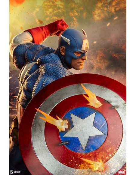 es::Marvel Estatua Premium Format Captain America 53 cm