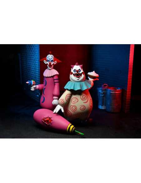 es::Toony Terrors Pack de 2 Figuras Slim & Chubby (Killer Klowns from Outer Space) 15 cm