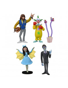es::Toony Terrors Pack de 4 Figuras 15 cm: Ghouliana, Scott Howard, Alien in Suit, Shorty