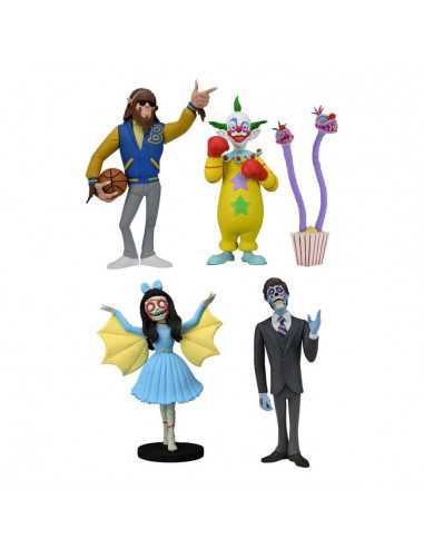 es::Toony Terrors Pack de 4 Figuras 15 cm: Ghouliana, Scott Howard, Alien in Suit, Shorty