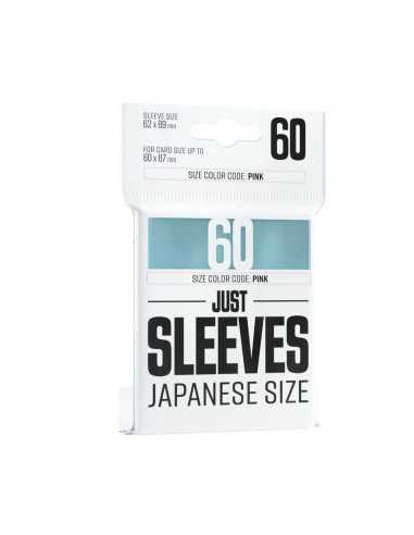 es::Just Sleeves Japanese Size Clear (60 fundas)