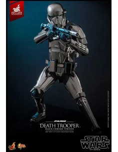 es::Star Wars Figura 1/6 Death Trooper (Black Chrome) 2022 Convention Exclusive Hot Toys 32 cm