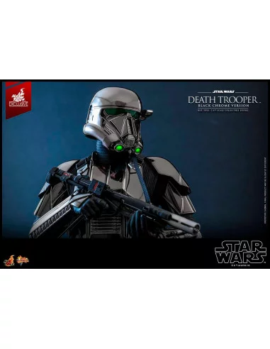 es::Star Wars Figura 1/6 Death Trooper (Black Chrome) 2022 Convention Exclusive Hot Toys 32 cm