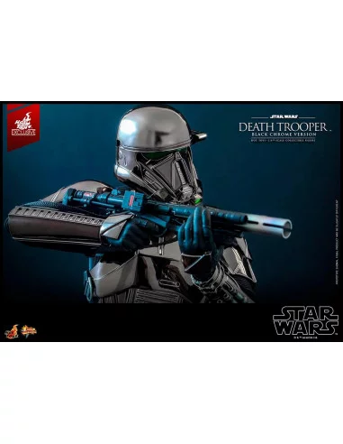 es::Star Wars Figura 1/6 Death Trooper (Black Chrome) 2022 Convention Exclusive Hot Toys 32 cm
