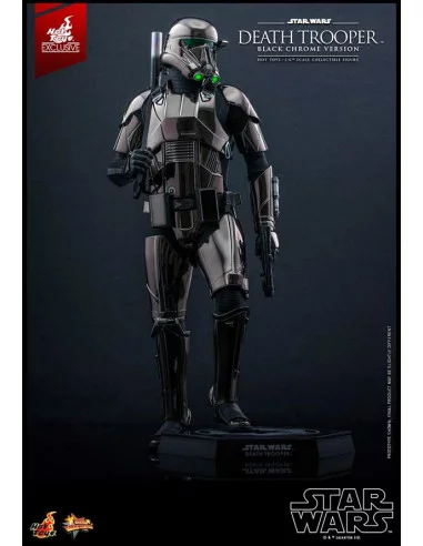 es::Star Wars Figura 1/6 Death Trooper (Black Chrome) 2022 Convention Exclusive Hot Toys 32 cm