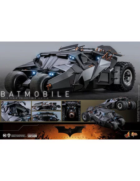 es::The Dark Knight Vehículo 1/6 Batmóvil Hot Toys 73 cm