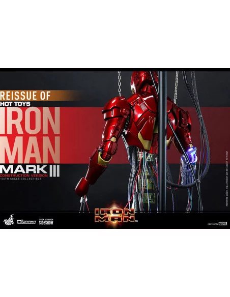 es::Iron Man Figura 1/6 Iron Man Mark III (Construction Version) 39 cm