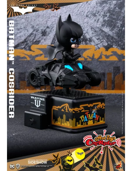 es::Batman The Dark Knight Minifigura con luz y sonido CosRider Batman Hot Toys 13 cm