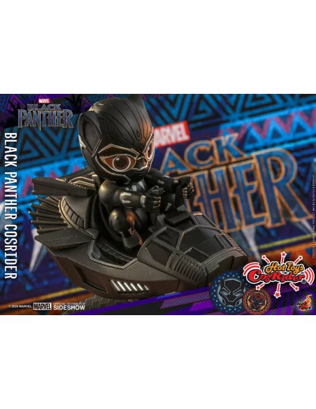 es::Black Panther Minifigura con luz y sonido CosRider Black Panther Hot Toys 15 cm