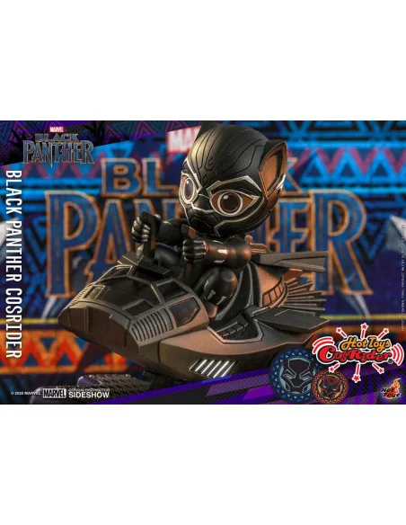 es::Black Panther Minifigura con luz y sonido CosRider Black Panther Hot Toys 15 cm