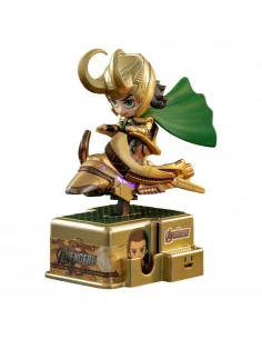 es::Marvel Comics Minifigura con luz y sonido CosRider Loki Hot Toys 15 cm