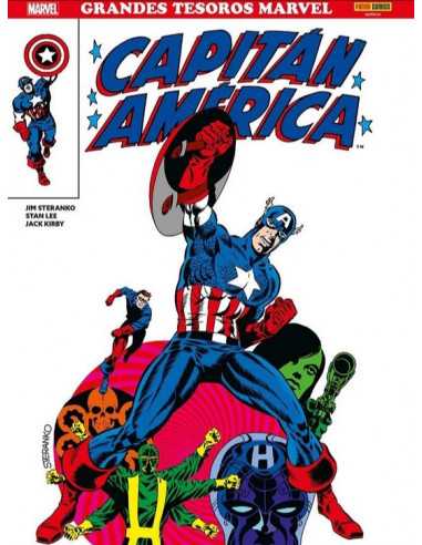 es::Grandes Tesoros Marvel 07. Capitán América de Jim Steranko
