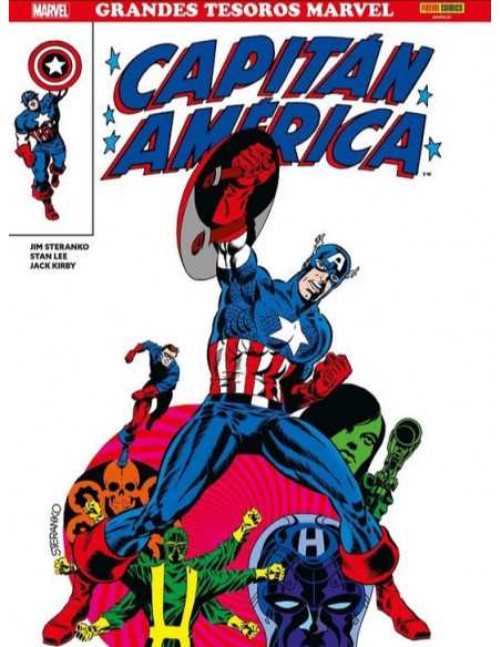 es::Grandes Tesoros Marvel 07. Capitán América de Jim Steranko