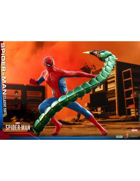 es::Marvel's Spider-Man Figura 1/6 Spider-Man Classic Suit Hot Toys 30 cm es::Marvel's Spider-Man Figura 1/6 Spider-Man Classic Suit Hot Toys 30 cm