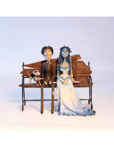 es::La Novia Cadáver Figura 1/10 Victor Van Dort y Emily 
