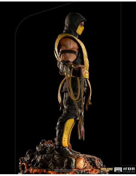 es::Mortal Kombat Estatua 1/10 Art Scale Scorpion 22 cm