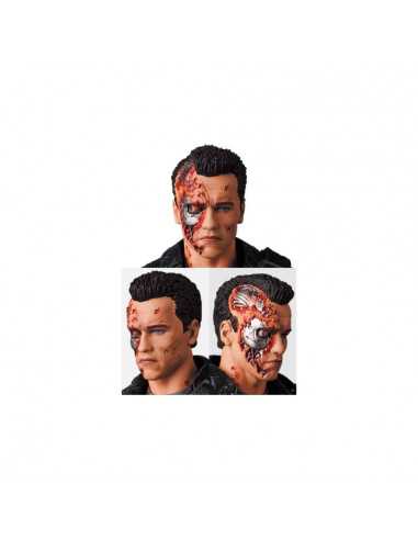 es::Terminator 2 Figura MAF EX T-800 Battle Damage Ver. 16 cm 