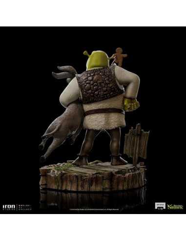 es::Shrek Estatua Shrek, Donkey and The Gingerbread Man Art Scale 26 cm