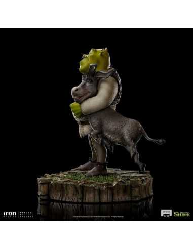 es::Shrek Estatua Shrek, Donkey and The Gingerbread Man Art Scale 26 cm