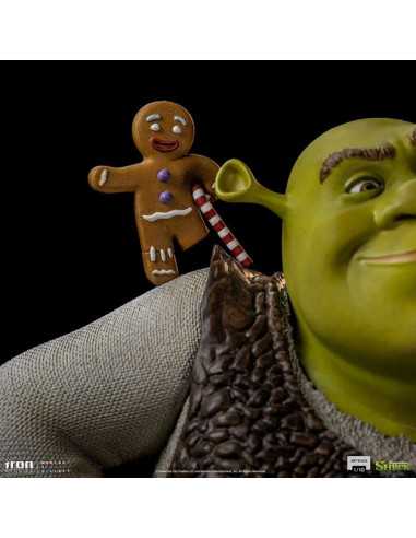 es::Shrek Estatua Shrek, Donkey and The Gingerbread Man Art Scale 26 cm