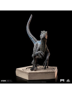 es::Jurassic World Icons Velociraptor Blue Estatua 9 cm 2