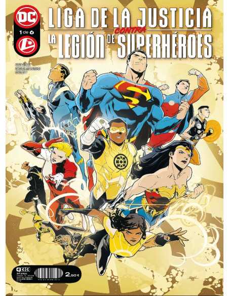 Liga de la Justicia contra la Legión de Superhéroes 01 (de 06)