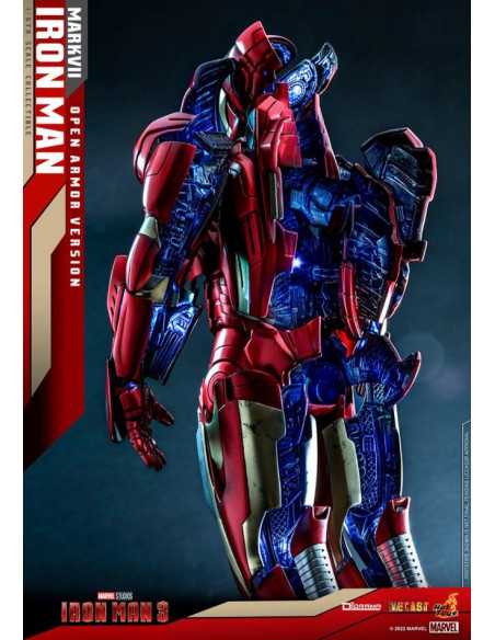 es::Iron Man 3 Figura 1/6 Iron Man Mark VII (Open Armor Version) 32 cm Hot Toys