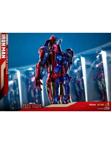 es::Iron Man 3 Figura 1/6 Iron Man Mark VII (Open Armor Version) 32 cm Hot Toys