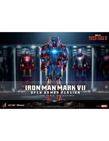 es::Iron Man 3 Figura 1/6 Iron Man Mark VII (Open Armor Version) 32 cm Hot Toys