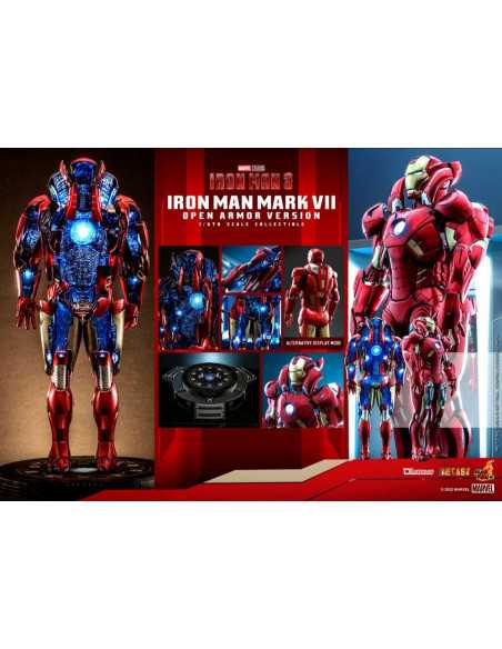 es::Iron Man 3 Figura 1/6 Iron Man Mark VII (Open Armor Version) 32 cm Hot Toys