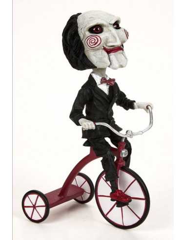 es::Saw Figura Cabezón Billy Con Triciclo 20 cm