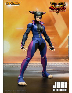 es::Street Fighter V Champion Edition Figura 1/12 Juri Han 18 cm