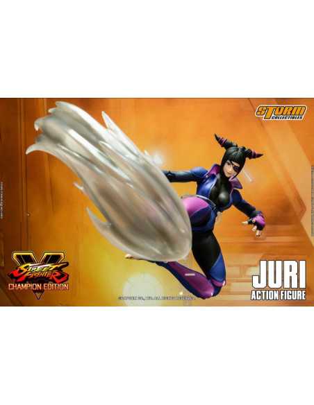 es::Street Fighter V Champion Edition Figura 1/12 Juri Han 18 cm