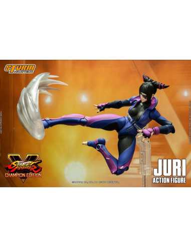 es::Street Fighter V Champion Edition Figura 1/12 Juri Han 18 cm
