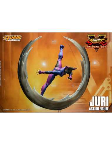 es::Street Fighter V Champion Edition Figura 1/12 Juri Han 18 cm