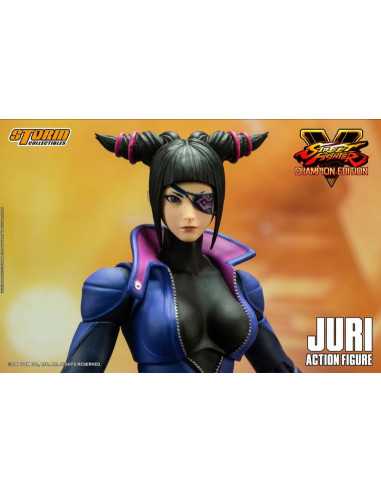 es::Street Fighter V Champion Edition Figura 1/12 Juri Han 18 cm