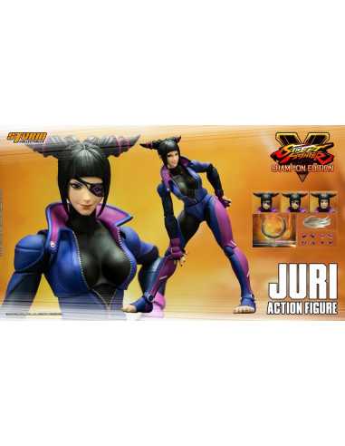 es::Street Fighter V Champion Edition Figura 1/12 Juri Han 18 cm