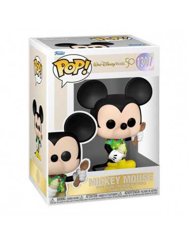 es::Walt Disney World 50th Anniversary Funko POP! Aloha Mickey Mouse 9 cm