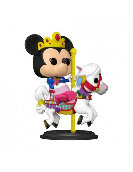 es::Walt Disney World 50th Anniversary Funko POP! Minnie Mouse on Prince Charming Regal Carrousel 9 cm