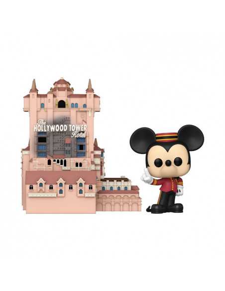 es::Walt Disney World 50th Anniversary Funko POP! Figura Hollywood Tower Hotel and Mickey Mouse 9 cm