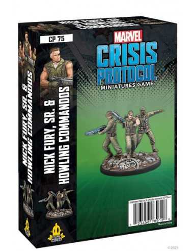 es::Marvel Crisis Protocol: Nick Fury Sr & the Howling Commandos (Inglés)