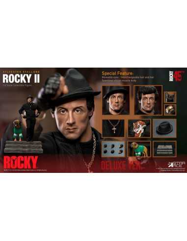 es::Rocky II My Favourite Movie Figura 1/6 Rocky Balboa (Deluxe Version) 30 cm