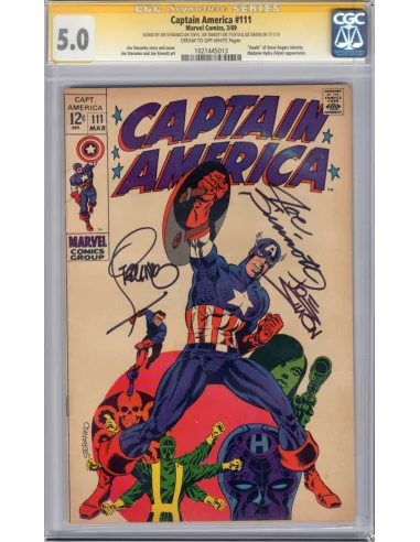 es::Captain America 111 CGC 5.0 SS Steranko, Sinnot y Simon