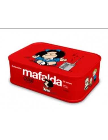 es::Colección Mafalda: lata roja con 11 tomos (Edición limitada)