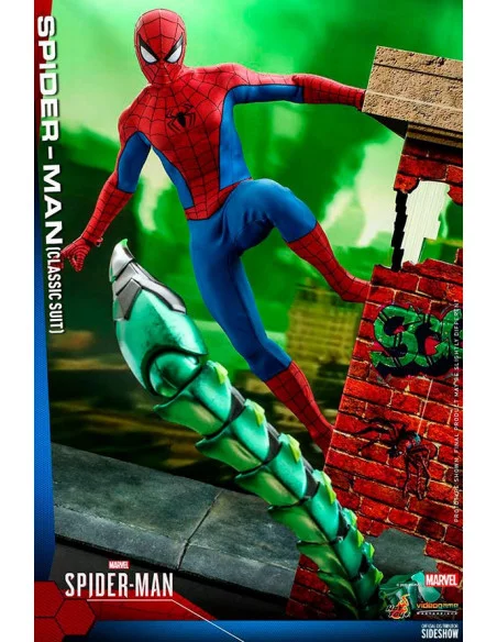 es::Marvel's Spider-Man Figura 1/6 Spider-Man (Classic Suit) Hot Toys 30 cm