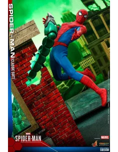 es::Marvel's Spider-Man Figura 1/6 Spider-Man (Classic Suit) Hot Toys 30 cm 2